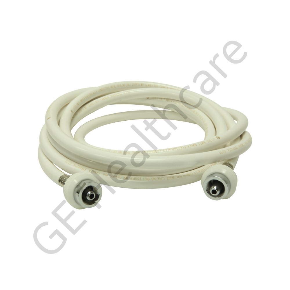 Hose Assembly Vacuum White 15 ft DISS