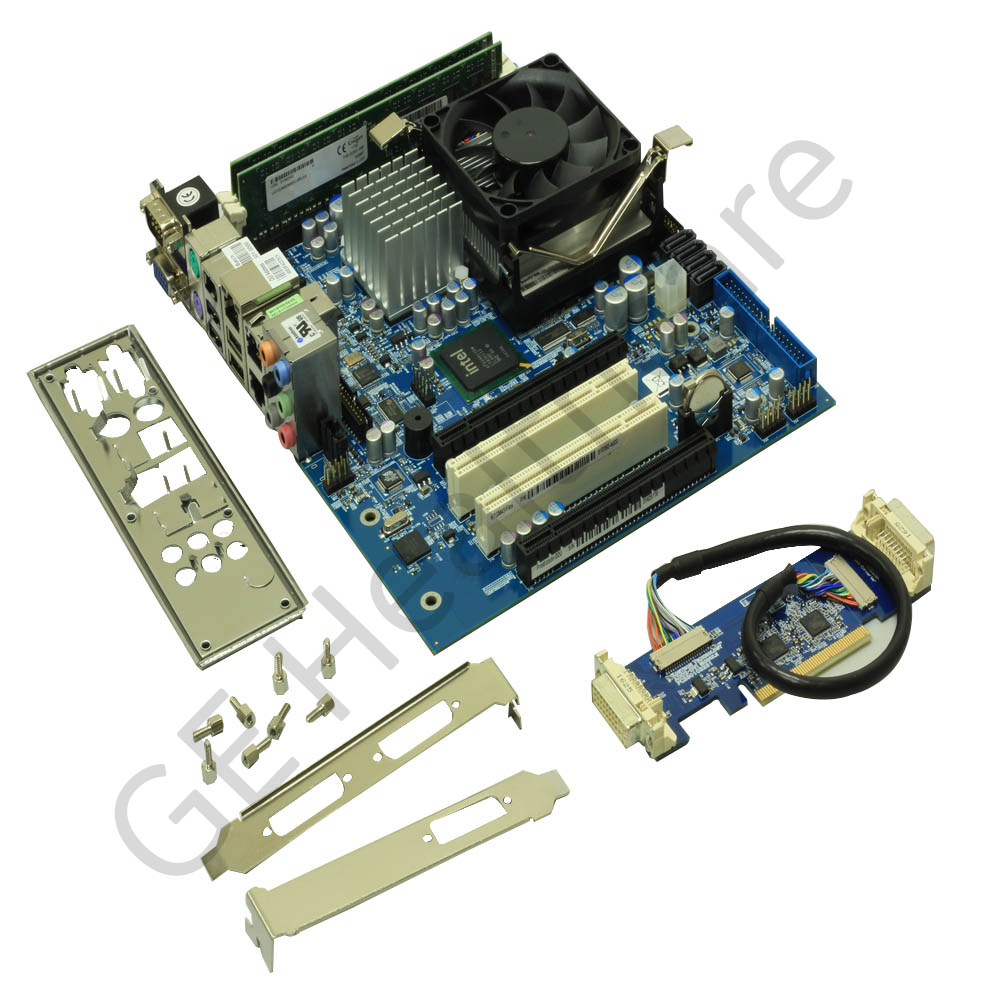 Conjunto contendo Placa mãe ATX com processador, para CASE (retornável)