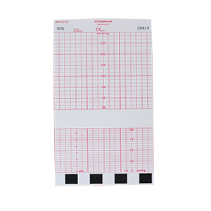 Papel gráfico fetal GE, escala 30-240 bpm, pacote com 40 por estojo (160 folhas/embalagem) Papel gráfico fetal GE, escala 30-240 bpm, pacote com 40 por estojo (160 folhas/embalagem)