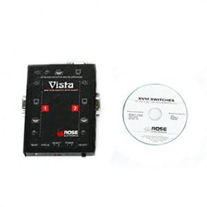 Keyboard, Video and Mouse Switch 2 Port with TYPEMATIC Adj Keyboard, Video and Mouse Switch 2 Port with TYPEMATIC Adj