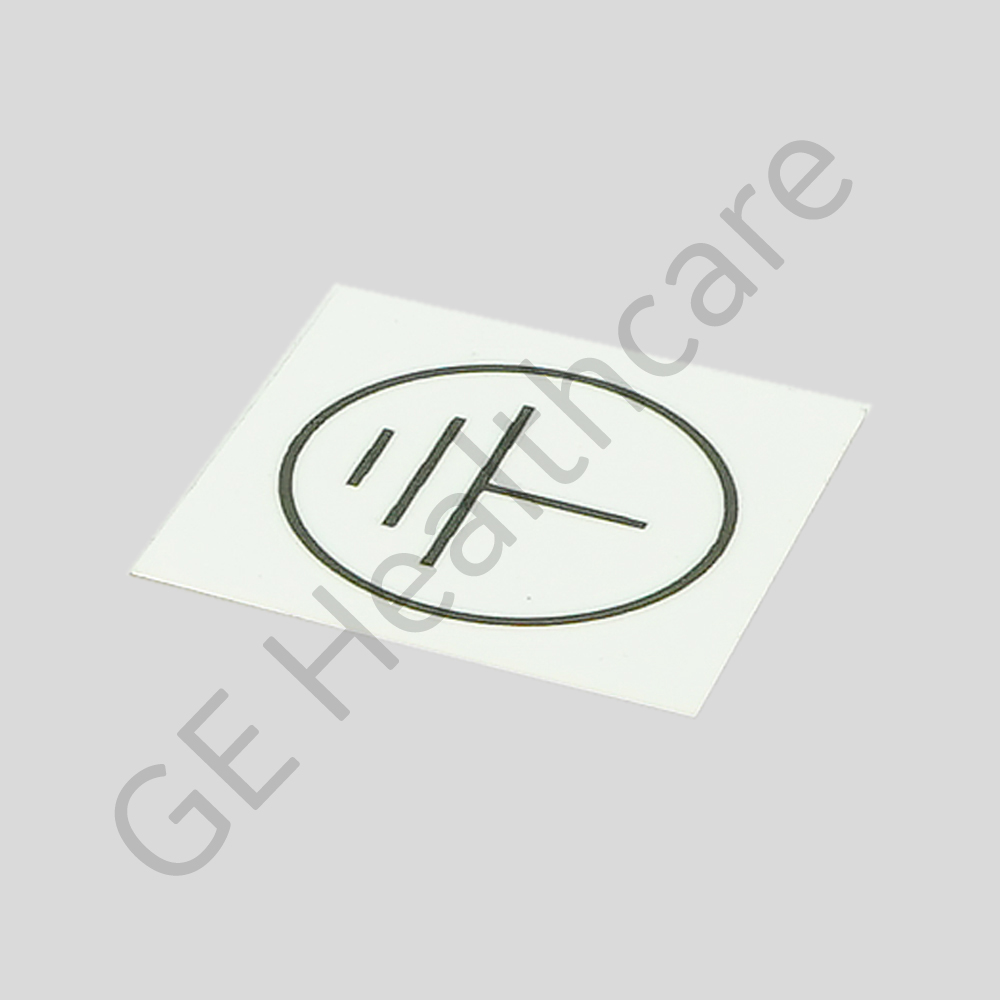 LABEL, PROTECTIVE EARTH GROUND IEC STANDARD GRAPHIC SYMBOL