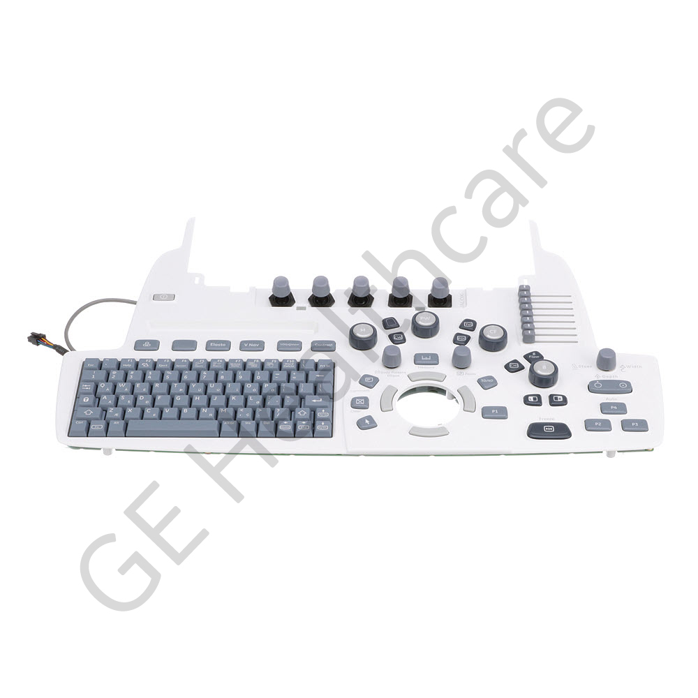 LOGIQ E9 R5 Lower Operator Panel Hirose Trackball Connector