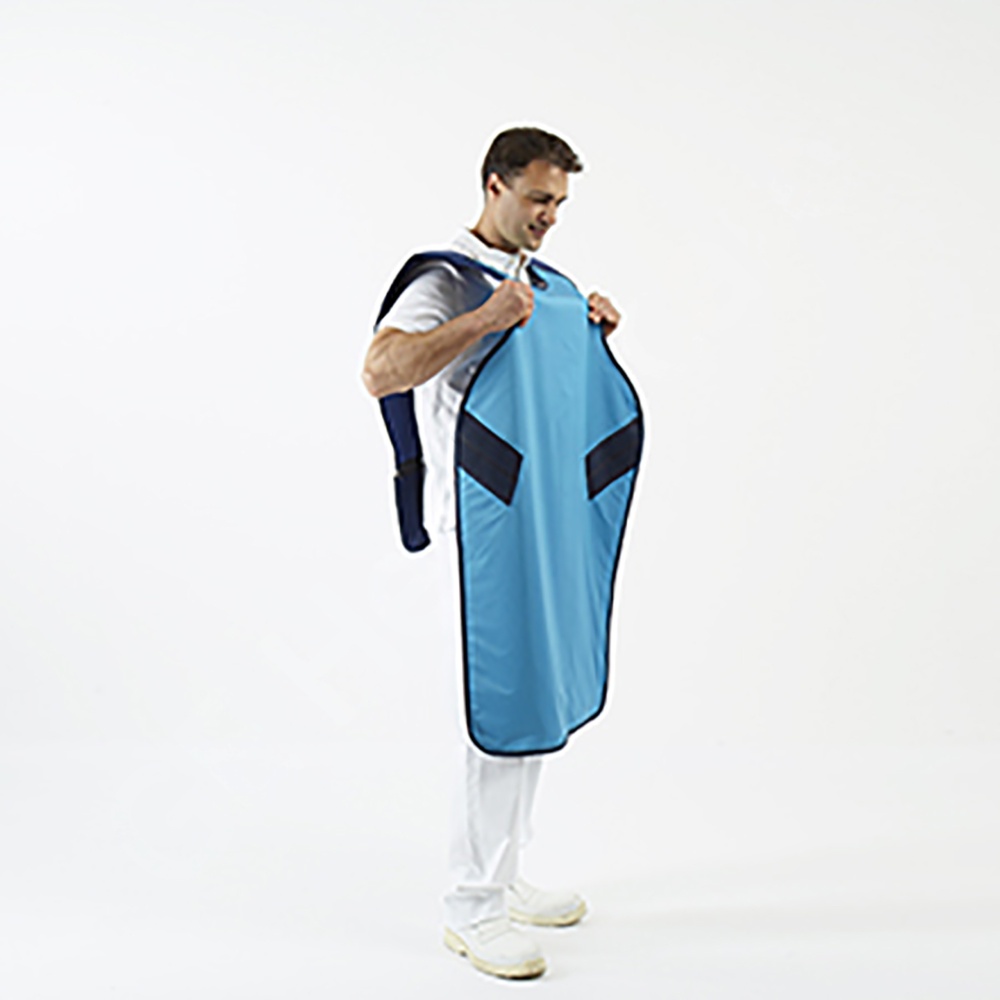 MAVIG Front Apron, model RA650 Ergonomic, lead eq 0.5-0.25 mm, size medium, color Ocean MAVIG Front Apron, model RA650 Ergonomic, lead eq 0.5-0.25 mm, size medium, color Ocean