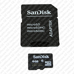 Memory Card - 4GB SD Card Standard and Dual Probe