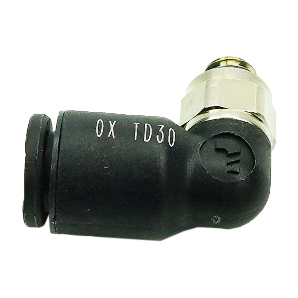 Cotovelo 6 milímetros tubo-M5 X MPOS Tópico 0,8 extensão Cotovelo 6 milímetros tubo-M5 X MPOS Tópico 0,8 extensão