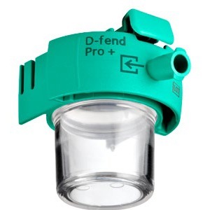 D-fend Pro+, coletor de água, UTI, descartável para um único paciente (QTD. 10) D-fend Pro+, coletor de água, UTI, descartável para um único paciente (QTD. 10)