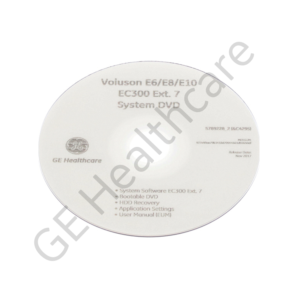 System DVD EC300 EXT7 15.0.7